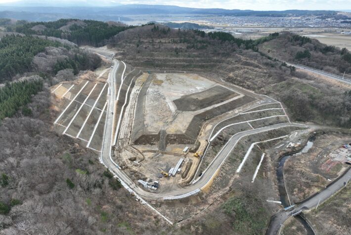 写真：新ごみ処理施設 敷地