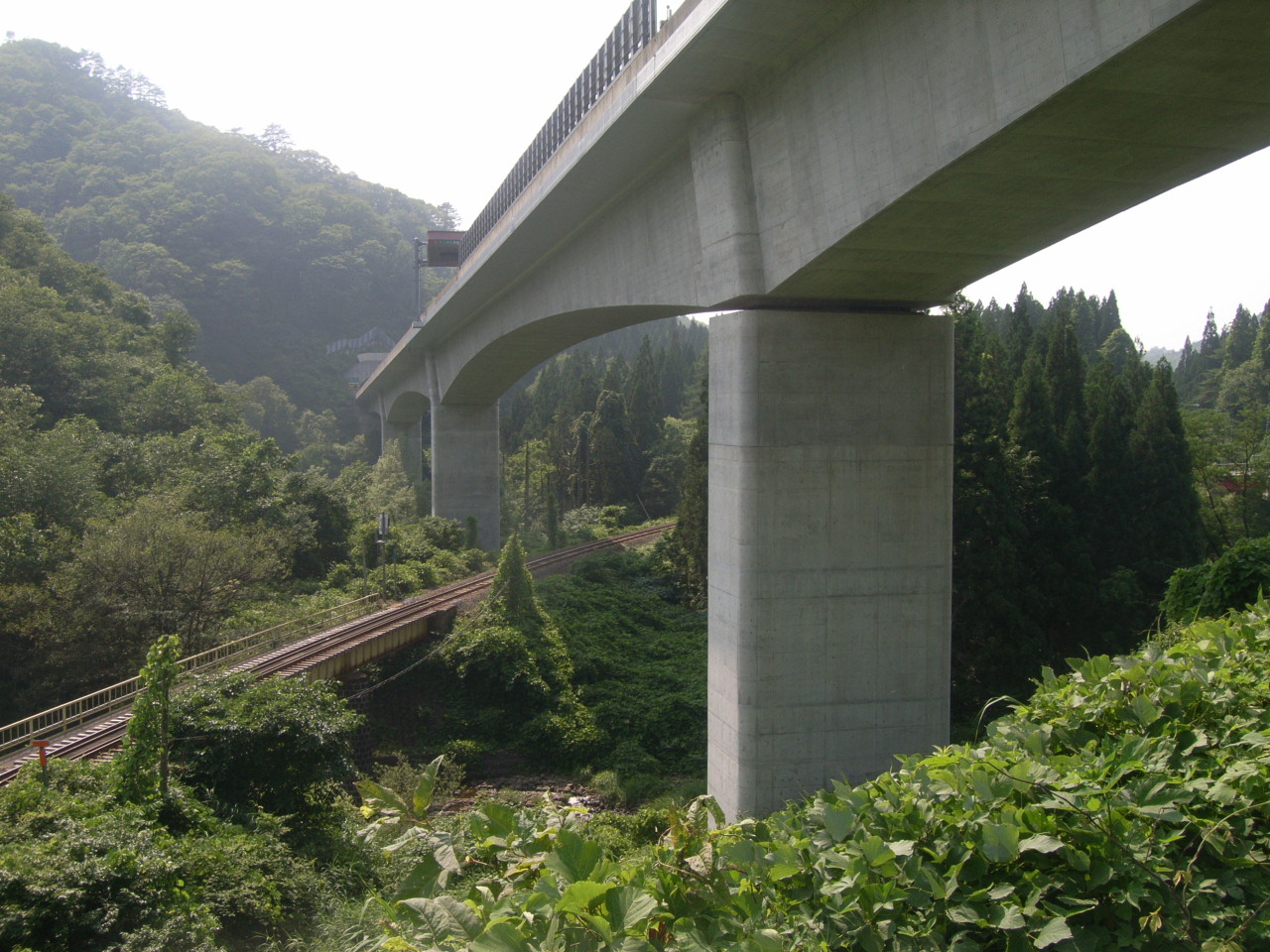 写真：黒沢橋下部