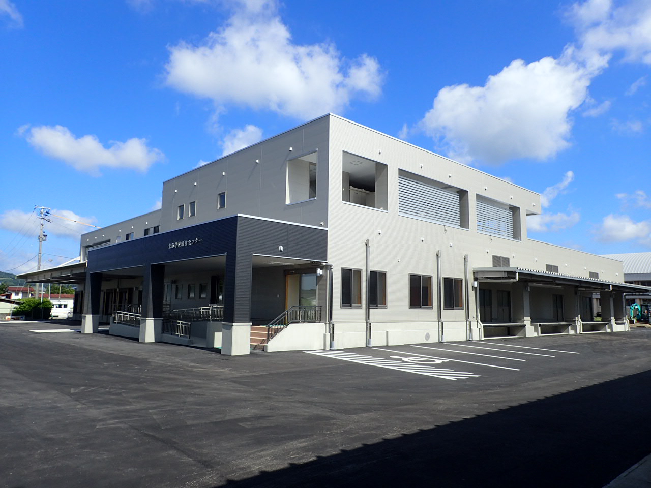 写真：北部学校給食センター建設工事