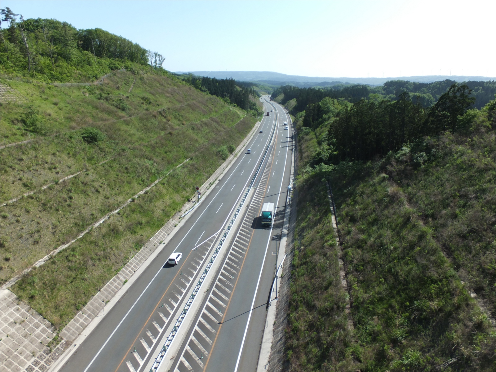 写真：日本海沿岸東北自動車道
