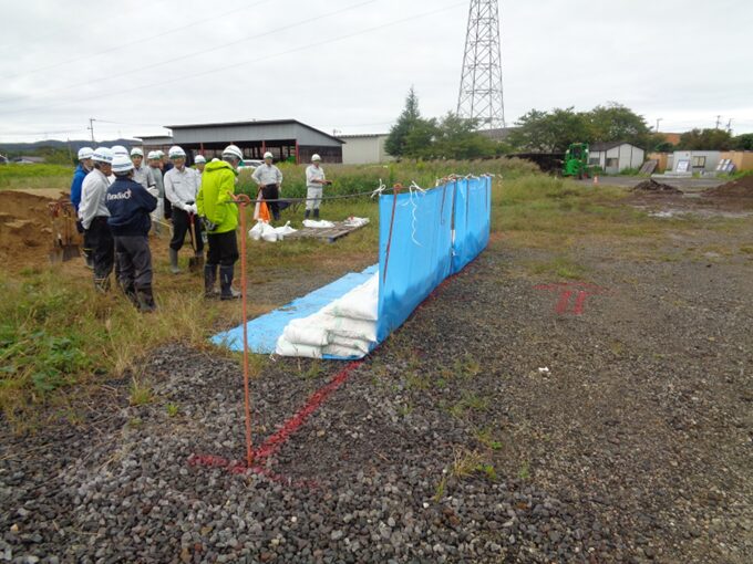 写真：災害対応訓練の様子9