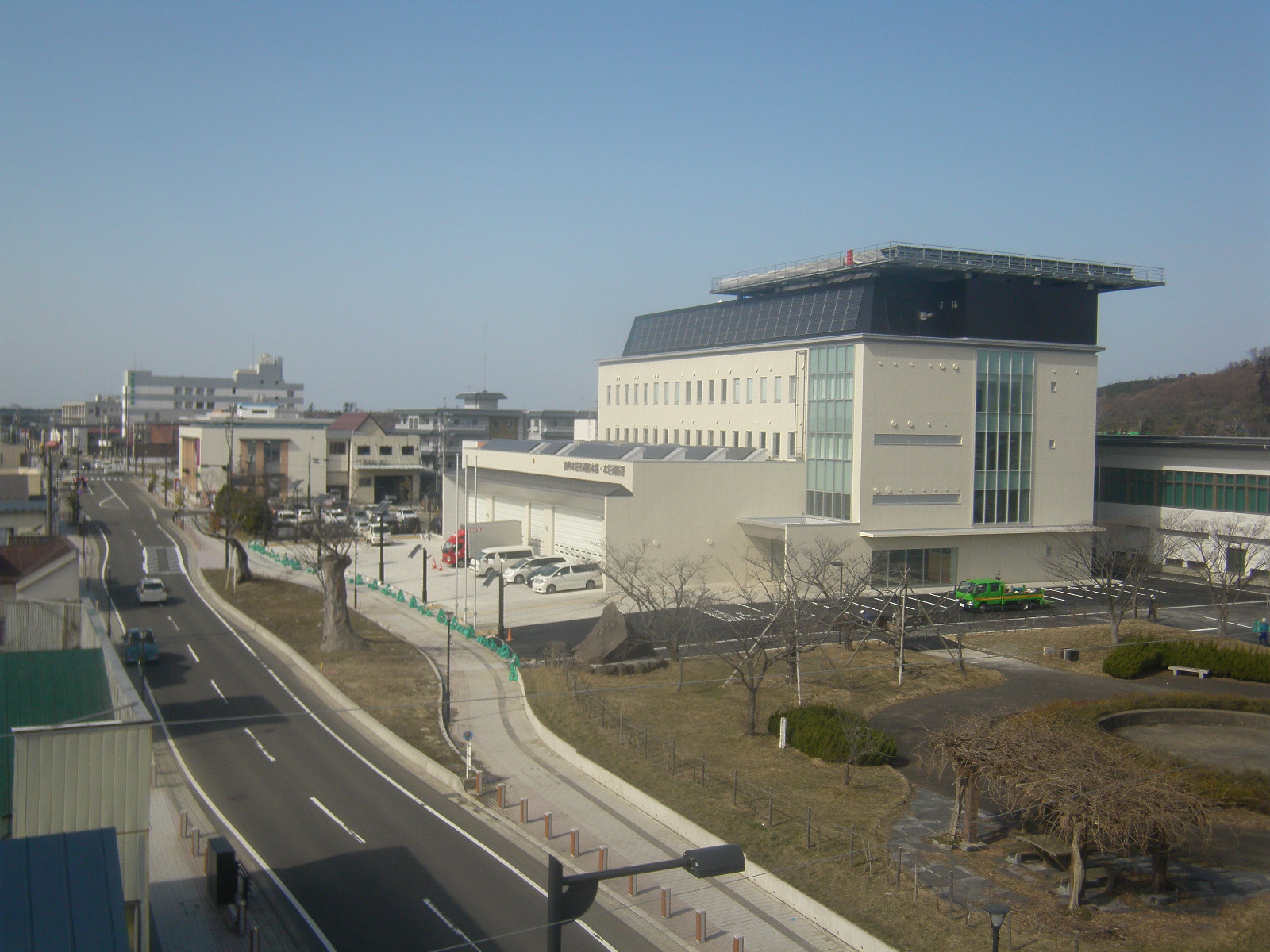 写真：由利本荘市消防庁舎