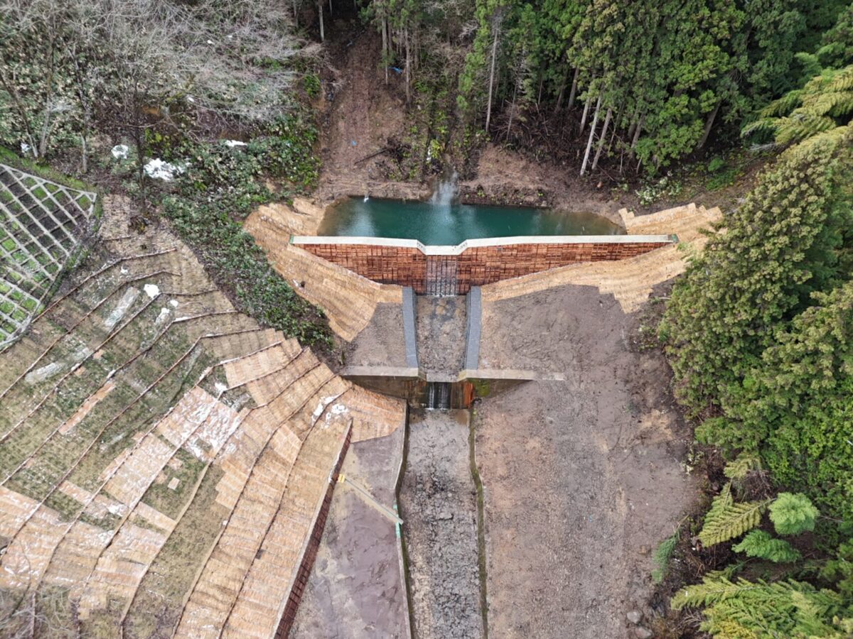 写真：大谷地区 災害関連緊急治山工事